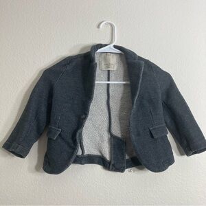 Zara Boys Blazer - Gray - Size 3-4